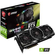 MSI GeForce RTX 2080 Ti Gaming X Trio 11GB GDDR6 Gaming Graphic Card –  SKULLKINGOTECH