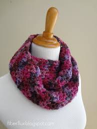 Crochet cowls· crochet scarf patterns· free crochet patterns. Fiber Flux Free Crochet Pattern Gelato Infinity Scarf
