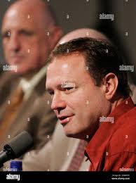 Kansas coach Bill Self speaks during a news conference in Lawrence, Kan.,  Thursday, April 10, 2008. Three days after winning the NCAA championship,  Kansas coach Self said no thanks to Oklahoma State,