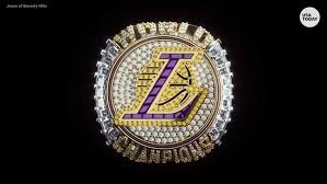 Behind that number is where they. Los Angeles Lakers Receive Record Breaking Size Nba Championship Rings