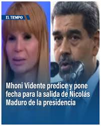 🃏'Se van a liberar': la pitonisa Mhoni Vidente se pronunció sobre la  situación que vive Venezuela. Lo que dijo en el link 🔽