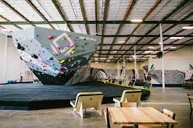 The Boulder Field Bouldering Bouldering Gym Warehouse Design