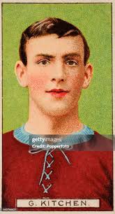 George Kitchen, captain of West Ham United, featured