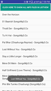 Android Show All Mp3 Media Files From Sd Card In Listview