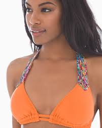 candy apple halter swim bikini top soma