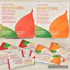 10x arbonne energy fizz sticks 5x pomegranate 5x citrus free delivery vegan ebay