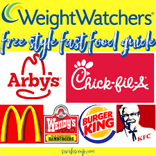 weight watchers fast food freestyle