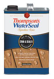 Woodrx wood deck stain sealer 2 gal. Thompson S Waterseal Introduces Signature Series Available Exclusively At Lowe S Business Wire