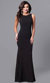 Long Black High Neck Prom Dress With Sequin V Back Long Black Dress Black Dress Formal Long Black Dress Formal