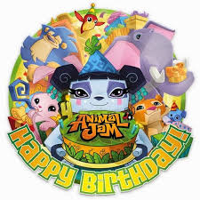 Animal Jam Spirit Blog Happy Birthday Animal Jam Greely Portrait Happy Birthday Animals Animal Jam Animal Jam Play Wild