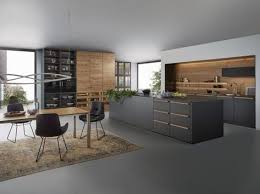 1001 Exemples Sublimes De La Cuisine Noire Et Bois Cuisines Design Cuisine Noire Cuisine Moderne