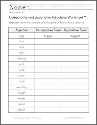 Key complete the sentences using the correct forms of the adjectives. 33 Comperative And Superlative Ideas Superlatives Superlative Adjectives Comparative Adjectives