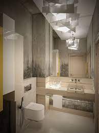 33 Stunning Modern Bathroom Ceiling Lights For Cozy Bathroom Ideas Bathroom Ceiling Light Bathroom Lighting Design Contemporary Bathroom Lighting