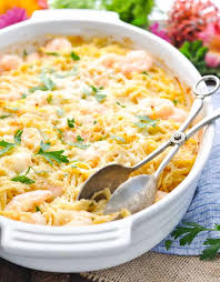 Meal prep like a pro (and save yourself some sanity during the week) with these easy freezer dinners. Shrimp Scampi Linguine Dump And Bake The Seasoned Mom