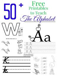 I may receive compensation if you make a purchase after clicking on my links. 50 Free Printables To Teach The Alphabet