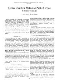 Check spelling or type a new query. Pdf Service Quality In Malaysia Public Service Berry Wong Academia Edu