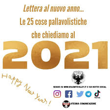 Tanti Auguri Di Buon Anno Lettera Al 2021 Le 25 Cose Pallavolistiche Che Vorremmo Riavere Nel Nuovo Anno