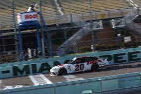 These events will be restricted to competitors, crews, officials and other necessary personnel to conduct the race. Harrison Burton Steals Xfinity Win At Homestead Miami Speedway