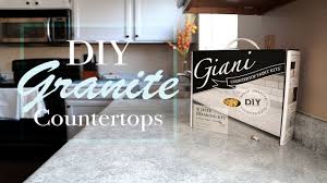 diy granite countertop  giani  how to