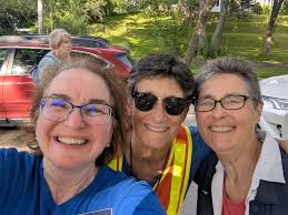 A beautiful day to make #goodtrouble with Freeport folks at the rally in  Brunswick this afternoon ❤️