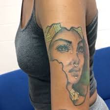 Black African Queen Tattoo Ideas Meaningful Tattoos Follow Me Destiny If You Want To See More Pins In 2020 Africa Tattoos African Tattoo African Queen Tattoo