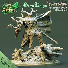 Aradia miniatures the green knight 75mm figure from arthurian tales. Download Green Knight Von Clay Cyanide Miniatures