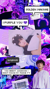 Wallpaper warna ungu 68 wallpapers. Jungkook Wallpaper Ungu Gambar Fandom Wallpaper Lucu