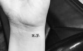 Watch as baby name trends rise and fall over time. Daughters Initials Tiny Tattoo Wrist Small Tattoo Letters Initials Black Ink Tattoo Lettering Tattoo Wrist Initial Tattoo Ideas