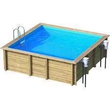 Piscine Hors Sol Bois Weva Procopi Carree 4 5x4 5x1 33m Piscine Bois Piscine Hors Sol Bois Piscine Hors Sol