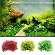 Artificial Grass Aquarium Decor Water Weeds Ornament Plant Fish Tank Decorations Ornaments In Decoration Fish Tank Plants Planted Aquarium Aquarium Fish Tank