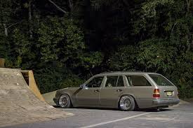 My Friend S E320 Wagon Lowered On Bbs Rs Wheels Mbworld Org Forums Voiture Tuning Voiture
