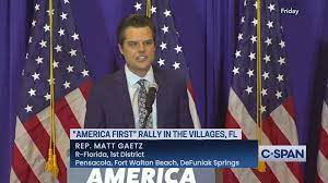 The second amendment—this is a little history lesson for all the fake news media—the second amendment is. Representatives Matt Gaetz And Marjorie Taylor Greene Hold Rally C Span Org