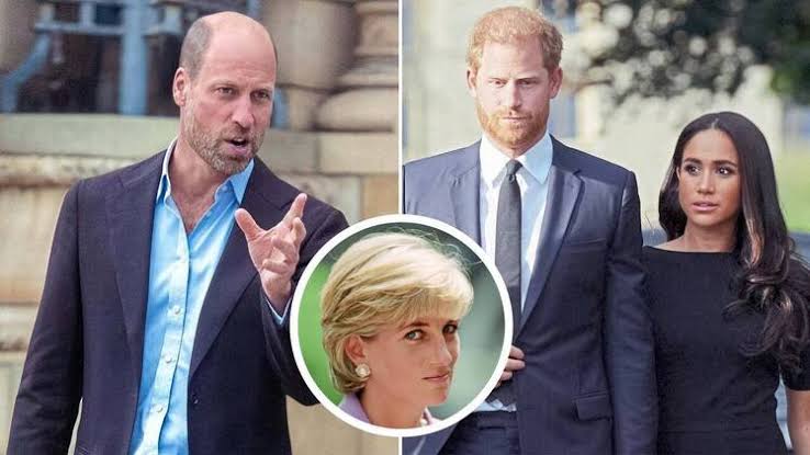 Prince William 'Sickened' by Prince Harry and Meghan Markle's Plans to Make  a Princess Diana Film