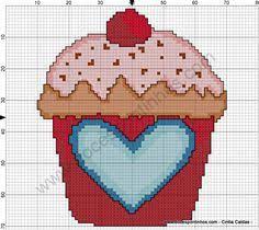 This cupcake pin cushion crochet pattern is free to view online below. 30 Best Cupcake Cross Stitch Ideas Cupcake Cross Stitch Cross Stitch Stitch