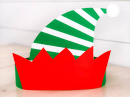 This cute elf hat would be a great way for your little elves to practice fine motor skills with a funny elf coloring book. Diy Elf Headband Craft For Kids Free Template