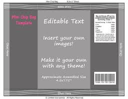You can create as many chip favor bag designs as you'd like or need. Graduation Chip Bag Templates Shefalitayal