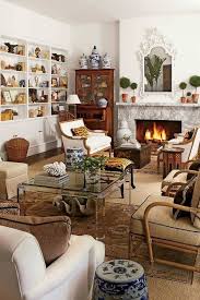 Home Tour Classic Blue And White Charm In Atlanta Georgia The Zhush Eclectic Living Room Home Decor Home Decor Trends