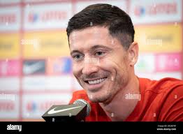 Lewandowski poland team football hi-res stock photography and images