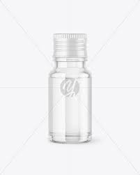 Download Clear Glass Bottle Mockup In Bottle Mockups On Yellow Images Object Mockups PSD Mockup Templates