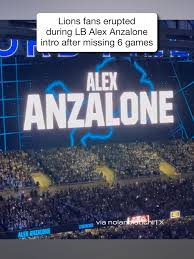 Lions Fans Excited for Anzalone's Return to Detroit
