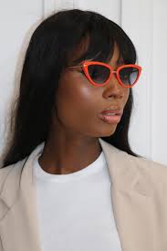 Red Cat Eye Sunglasses