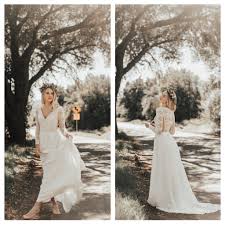 Dreamy Simple Bohemian Wedding Dresses Handmade For The Boho Bride In Los Angeles California Wedding Dresses Simple Boho Style Wedding Bohemian Wedding Dresses