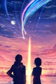 It Is Never Too Late To Fall In Love Tachibana Taki And Miyamizu Mitsuha From Your Name Anime Cosplay L Your Name Anime Kimi No Na Wa Kimi No Na Wa Wallpaper