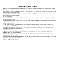 Check spelling or type a new query. Ebook Kimia Dasar
