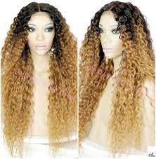 We also sell body wave wigs, straight hair wigs, curly hair wigs and deep wave hair wigs, short hair bob wigs. Curly Synthetic Lace Wig With Middle Part By Sassy Secret