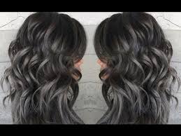 Metallic Pearl Gray Hair Color Ideas