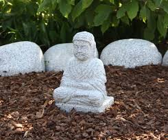Heller Stein Kombiniert Mit Rindenmulch Steingarten Garten Ideen Garten