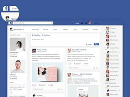 Facebook Home Page Redesign Design Ideas Facebook Design Best Facebook Pages Design