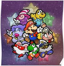 Paper Mario The Thousand Year Door Poster Paper Mario Mario Art Super Mario Art