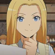When i did the anime challenge back in december, i had a lot of trouble choosing only two characters. Rio Nakamura Icon Aesthetic Anime Blonde Anime Characters Anime Characters